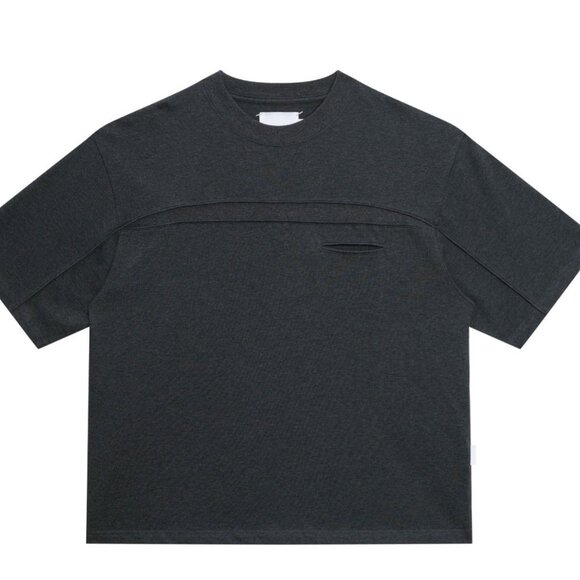 Mens XS Black Boxy Tee - Picture 5 of 5